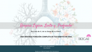 Taller online: respira lento, ligero y profundo
