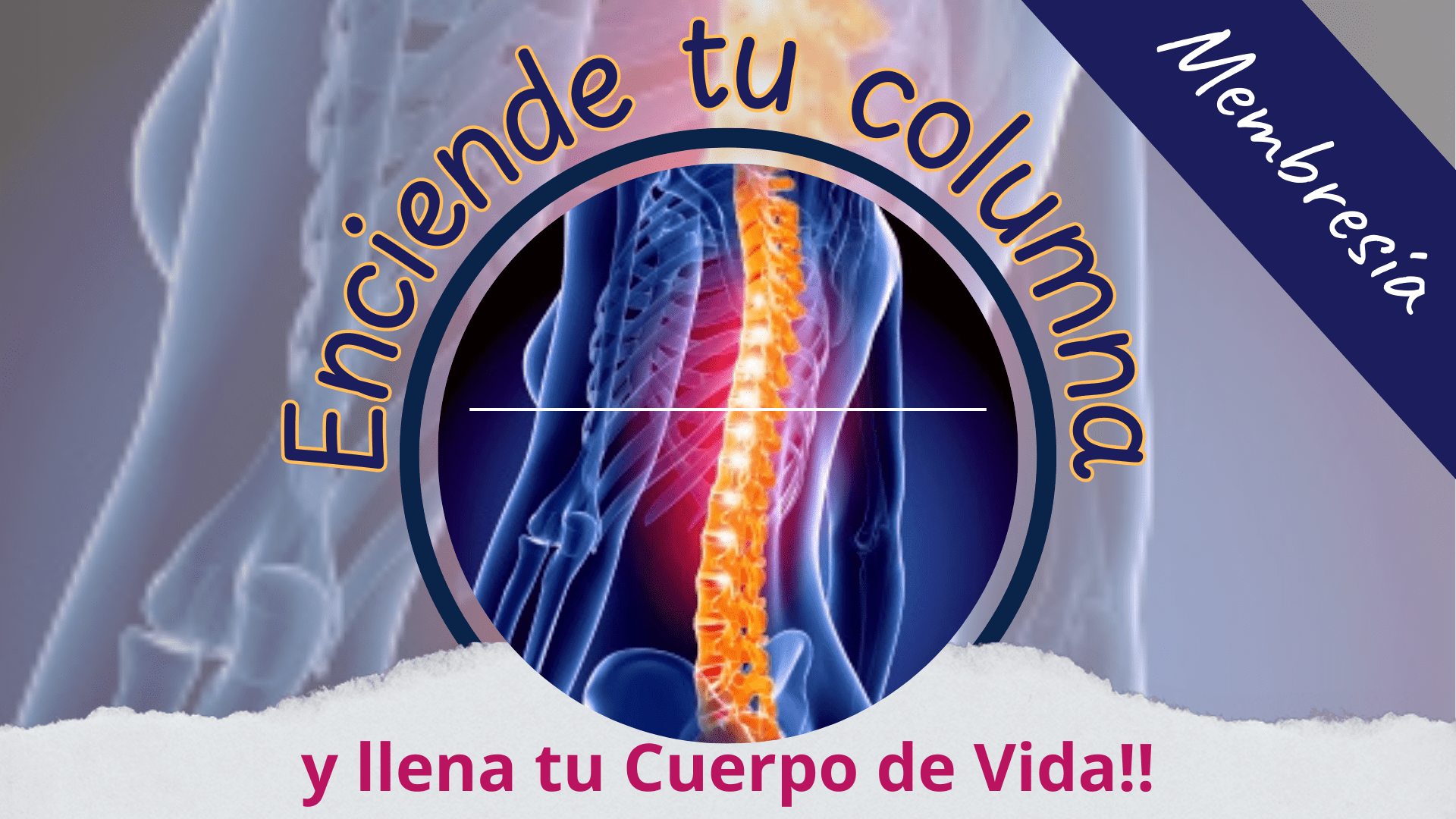 Lee más sobre el artículo [Membresía] 3 Pasos para encender tu Columna y llenar tu Cuerpo de Vida 🌟